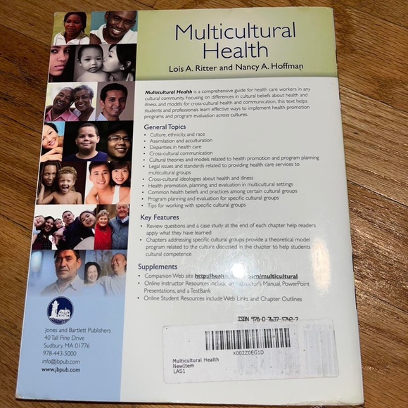 Multicultural Health textbook soft cover - Picture 3 of 3